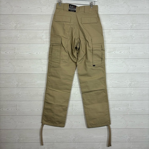 NWT 5.11 TACTICAL RIPSTOP TDU KHAKI CARGO PANTS MENS 74003 SIZE SMALL REGULAR - Picture 5 of 12